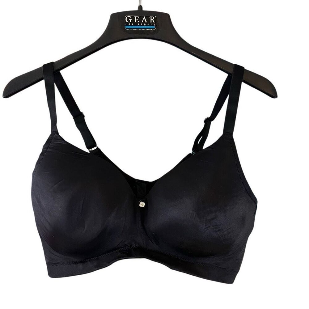 Breezies Black Wire Free Bra Size 40D